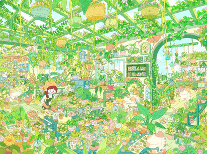 DIY miniature Scene Sticker LINGGAN BU MENG GE LINGGAN BU MENG GE Vol. 15 Garden of Lost Summer Memories Loft Blue Bay General Store Manor Secrets Extreme Weather - L 9