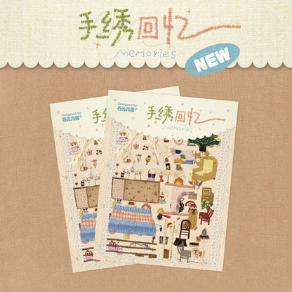 DIY mininature Scene Sticker Lumos Hand-Embroidered Memories Hand-Embroidered Memories - M 1