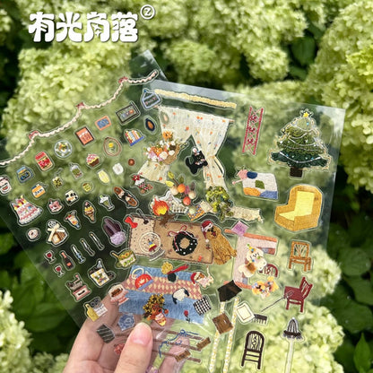 DIY mininature Scene Sticker Lumos Hand-Embroidered Memories Hand-Embroidered Memories - M 2