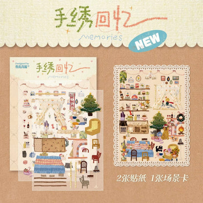 DIY mininature Scene Sticker Lumos Hand-Embroidered Memories Hand-Embroidered Memories - M 5