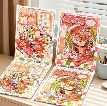 DIY mininature Scene Sticker MAN Cozy Food Time Collection Cozy Food Time - M 2