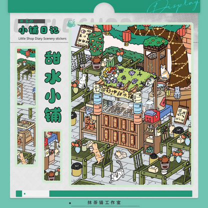 Vol. 5: Little Shop Diary Sweet Water Shop Butterfly Handmade Bread Shop - L