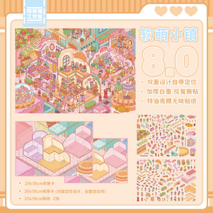 Vol. 8: Sweet Life Cozy Home Life Soft Cute Town Little Life Shop Dreamy Villa - L