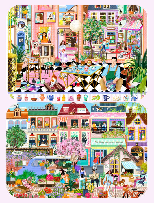 MIMO Vol. 11 Floral Porcelain Lane + Flower Lane - L