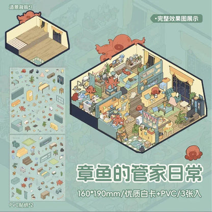 Stay-at-Home Theater Mr. Rabbit’s Weekend Octopus Butler’s Daily Life - M