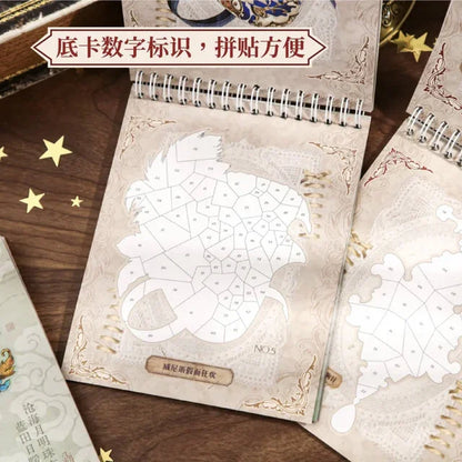 DIY mininature Scene Sticker Mr.Paper Ornament Puzzle Series Jewelry Puzzle Stickers - M 6