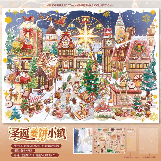 Gingerbread Christmas Town Gingerbread Christmas Town - L