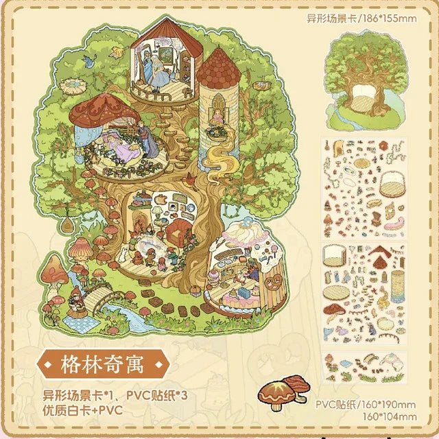 Fairy Tale Book Andersen Tales Grinch Cottage - M