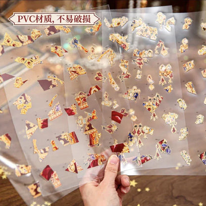 DIY mininature Scene Sticker Mr.Paper Jewelry Archive Series Crown of Thorns Ode to the Muse - L 5