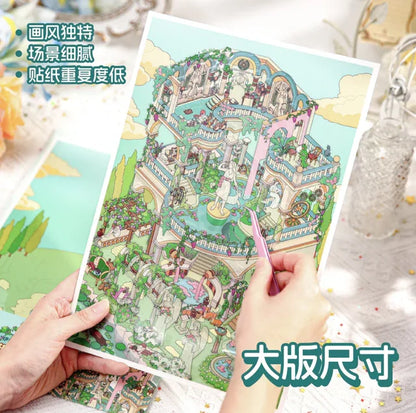 DIY mininature Scene Sticker Mr.Paper Kaleidoscope Vol. 3 Eden Garden - L 3