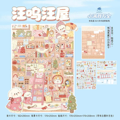 Vol. 2 Meow Meow Witch Woof Woof House Milk Foam Paradise Milk Foam Apartment - L