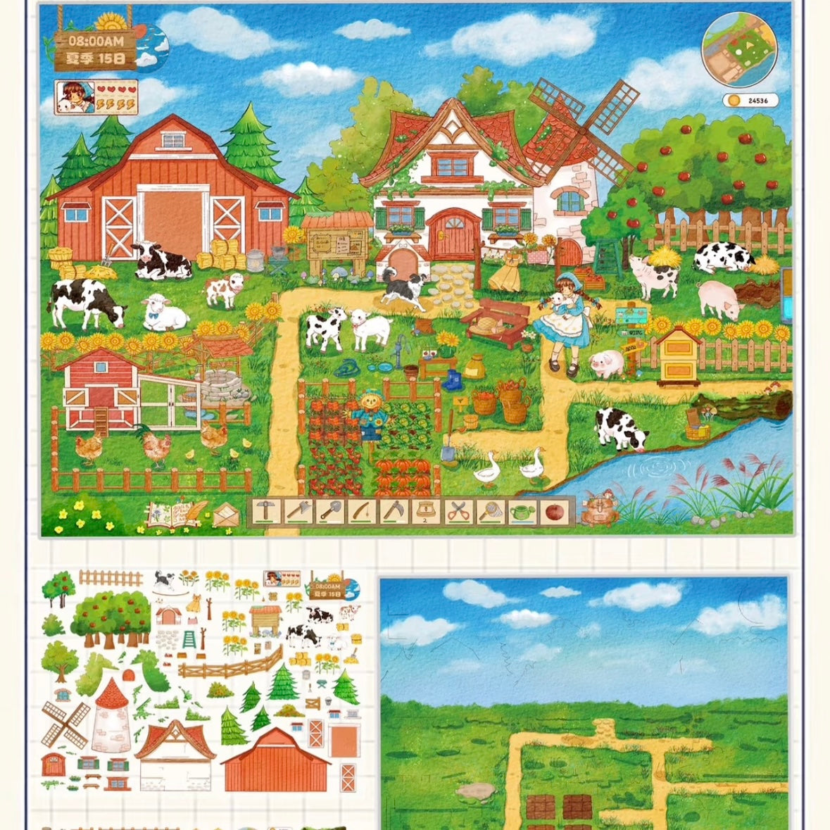 Vol. 6 Time on Green Leaf Road Hero’s Little Shop Farm Story - L