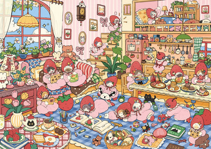 Vol. 8 Meow Meow Plaza Happiness Park Stay-at-Home Moments Bear Cub's Home - L