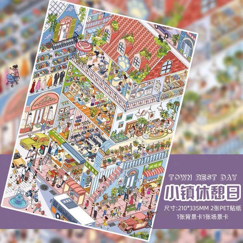 Vol. 1 Town Rest Day Busy Repairing - XL