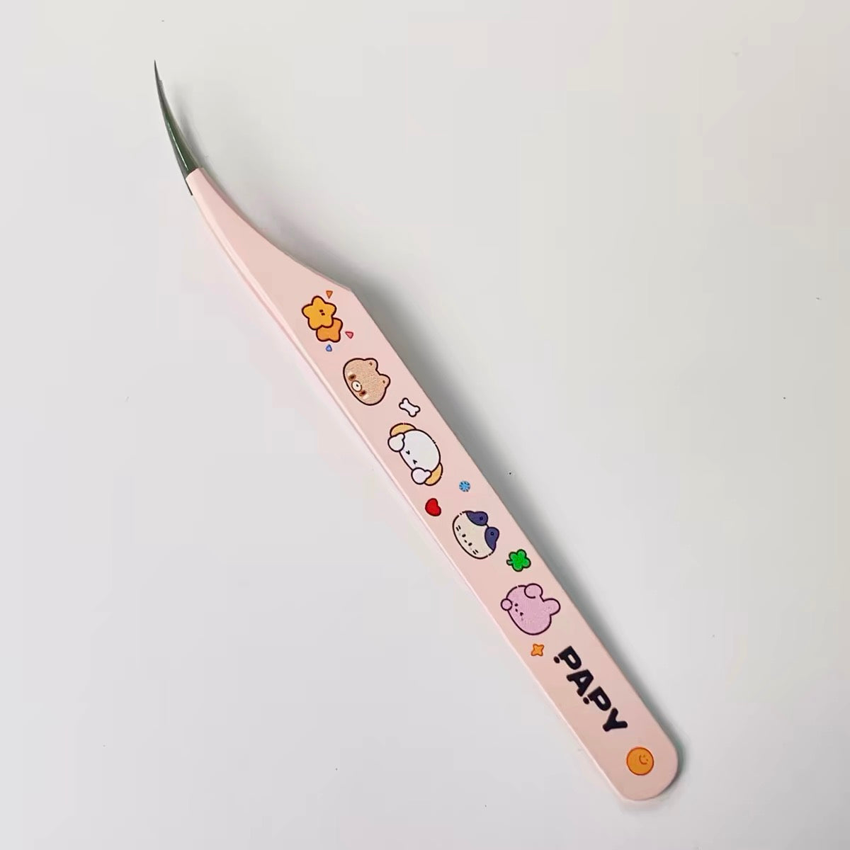 Macaron Color Tweezers Yellow Angled Tip Tweezers Yellow Dolphin Tweezers Pink Angled Tip Tweezers Pink Dolphin Tweezers Purple Angled Tip Tweezers Purple Dolphin Tweezers - S
