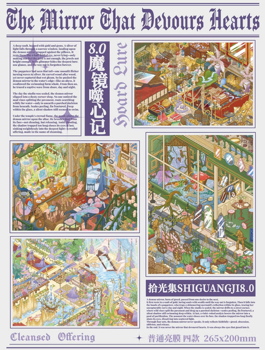 Vol. 8 The Devouring Magic Mirror Tempting Collection Shape Theft Wasteland Remains Purification Ritual - L