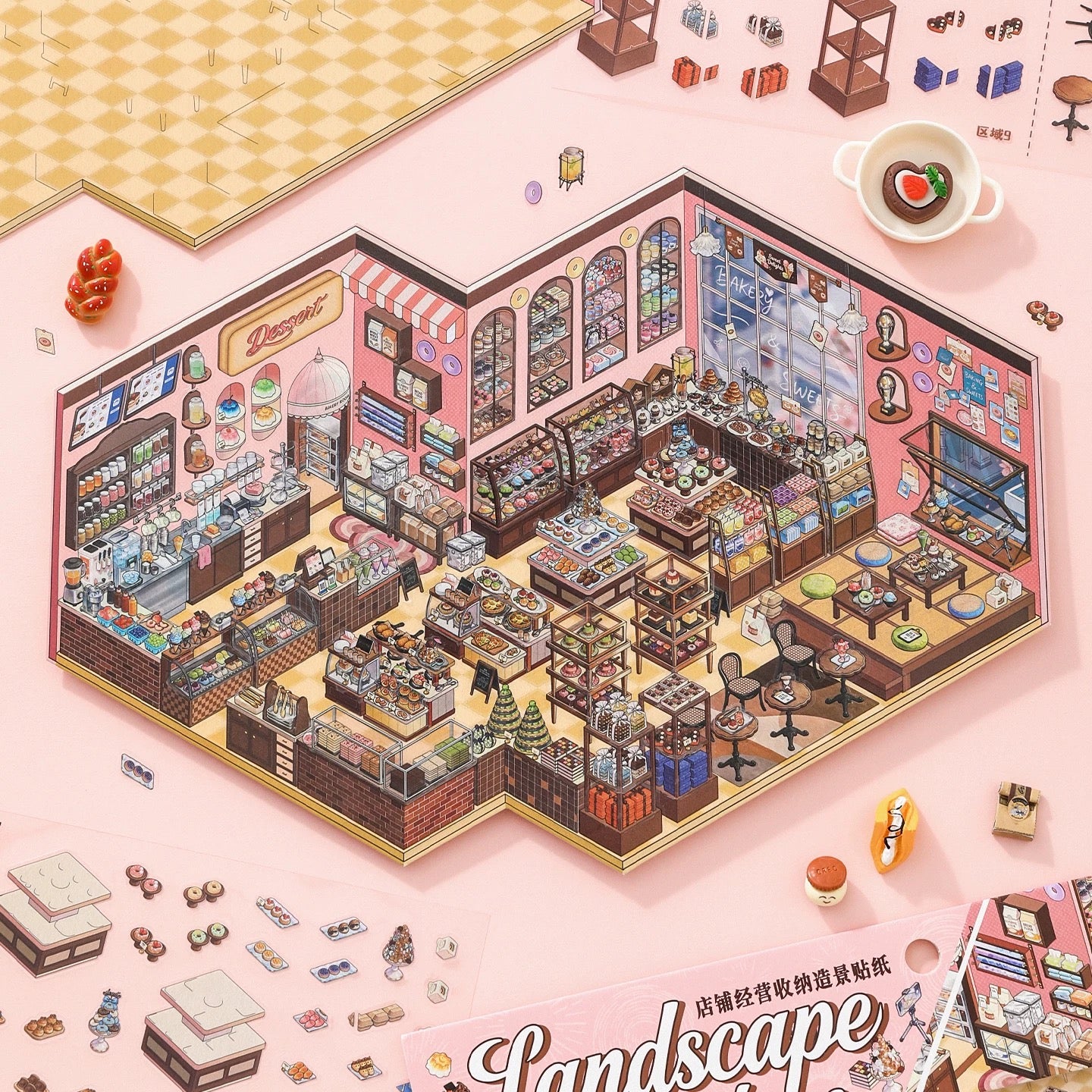 Shop Series Vol. 6 Cocoa Dessert Shop Leisure Café Cocoa Dessert Shop Leisure Café - L