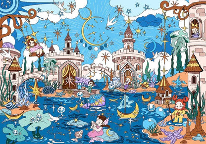 Vol. 3 Dreamland for Kids Realm of Little Dreams Stardust Falling on Shoal Daylit Wonderland Nocturnal Realm - XL