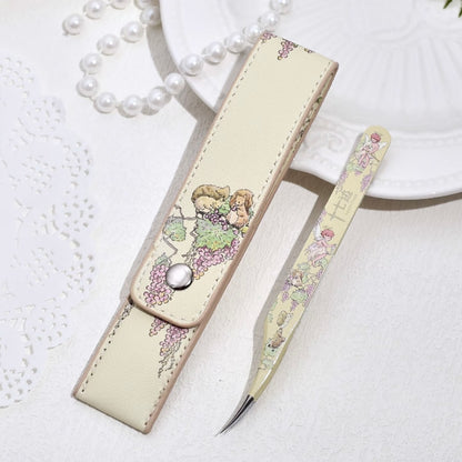 Desert Grandma Collaboration Tweezers Angel - Dreamy - Dolphin Tweezers Angel - Floral Letter - Dolphin Tweezers Angel - Sunward - Golden Feather Tweezers Angel - First Bloom - Golden Feather Tweezers - S