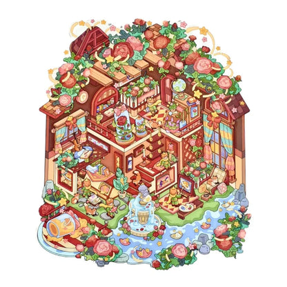 Large Vol. 12 Little Prince Series The Geographer Rose Garden - M