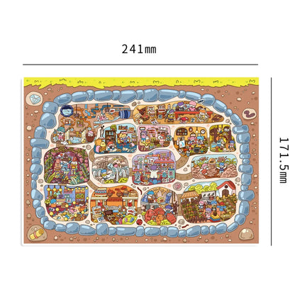 DIY mininature Scene Sticker senyou Large Vol. 29 Cubicle Series Royal Apartment Monster Hotel - L 4