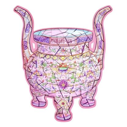 Large Puzzle Series Antique Restoration Vol. 1 Eight-Treasure Auspicious Incense Burner Eight-Treasure Pattern Bemba Pot - M