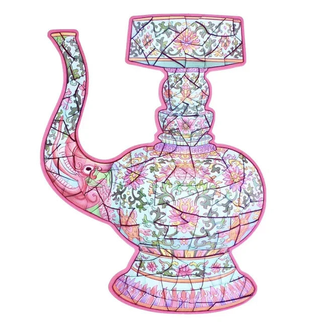 Large Puzzle Series Antique Restoration Vol. 1 Eight-Treasure Auspicious Incense Burner Eight-Treasure Pattern Bemba Pot - M