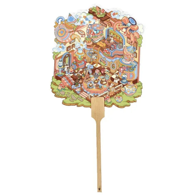 Fan Scene Vol. 1 Alice’s Tea Party Time Mushroom House The Geographer Rose Garden - M