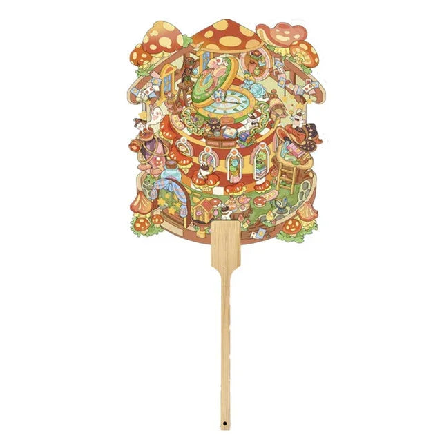 Fan Scene Vol. 1 Alice’s Tea Party Time Mushroom House The Geographer Rose Garden - M