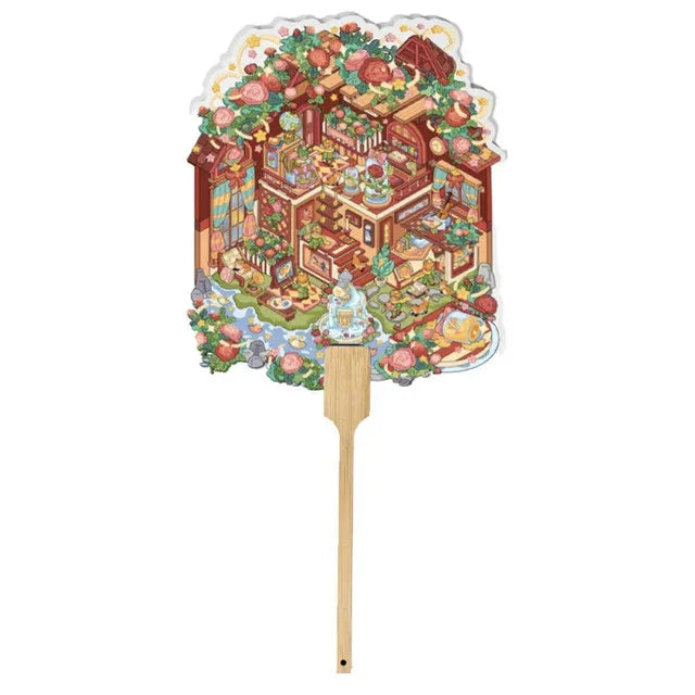 Fan Scene Vol. 1 Alice’s Tea Party Time Mushroom House The Geographer Rose Garden - M
