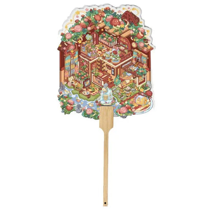 Fan Scene Vol. 1 Alice’s Tea Party Time Mushroom House The Geographer Rose Garden - M