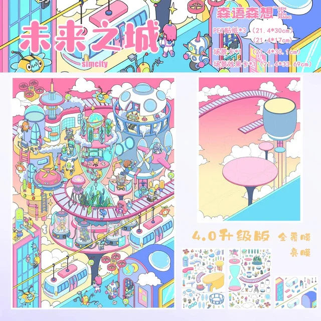 Vol. 4 Outdoor Diary Future City City in the Sky - L