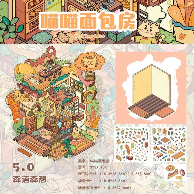 Vol. 5 Meow Meow Fast Food Meow Meow Bakery New Chinese Tea House Star Bunny Photo Studio 1 Star Bunny Photo Studio 2 Yoga Spa Studio - M