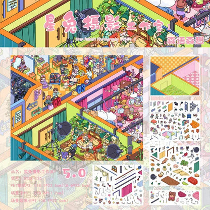 Vol. 5 Meow Meow Fast Food Meow Meow Bakery New Chinese Tea House Star Bunny Photo Studio 1 Star Bunny Photo Studio 2 Yoga Spa Studio - M