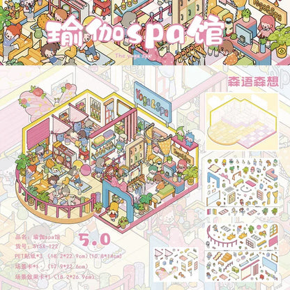 Vol. 5 Meow Meow Fast Food Meow Meow Bakery New Chinese Tea House Star Bunny Photo Studio 1 Star Bunny Photo Studio 2 Yoga Spa Studio - M