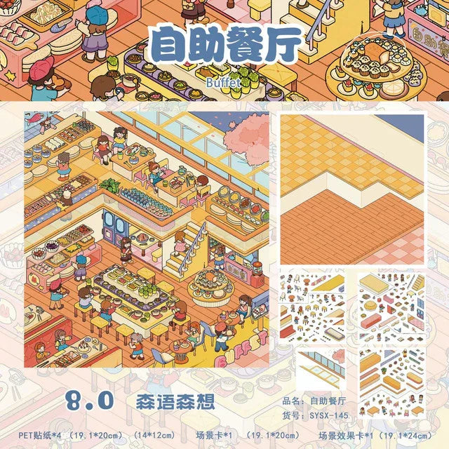 Vol. 8 Cinderella’s Invitation Belle’s Daily Life Snow White’s Revenge Buffet Restaurant - M