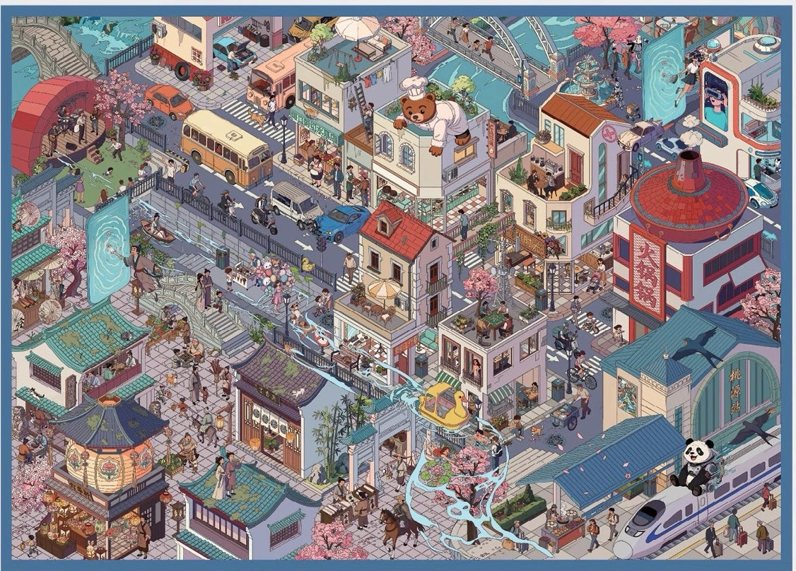 Super Large Vol. 8 Peach Blossom Utopia - XL