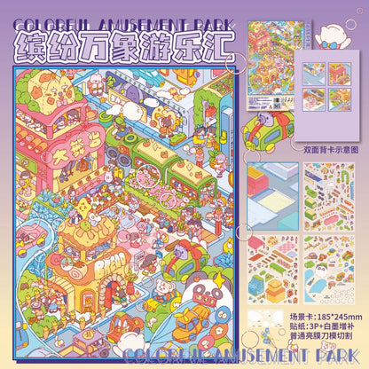Vol. 14 Colorful Amusement Fair Stinky Tofu Food Street - L