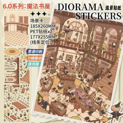 Vol. 6 Peach Blossom Paradise Jiangnan Water Town Magic Book House - L
