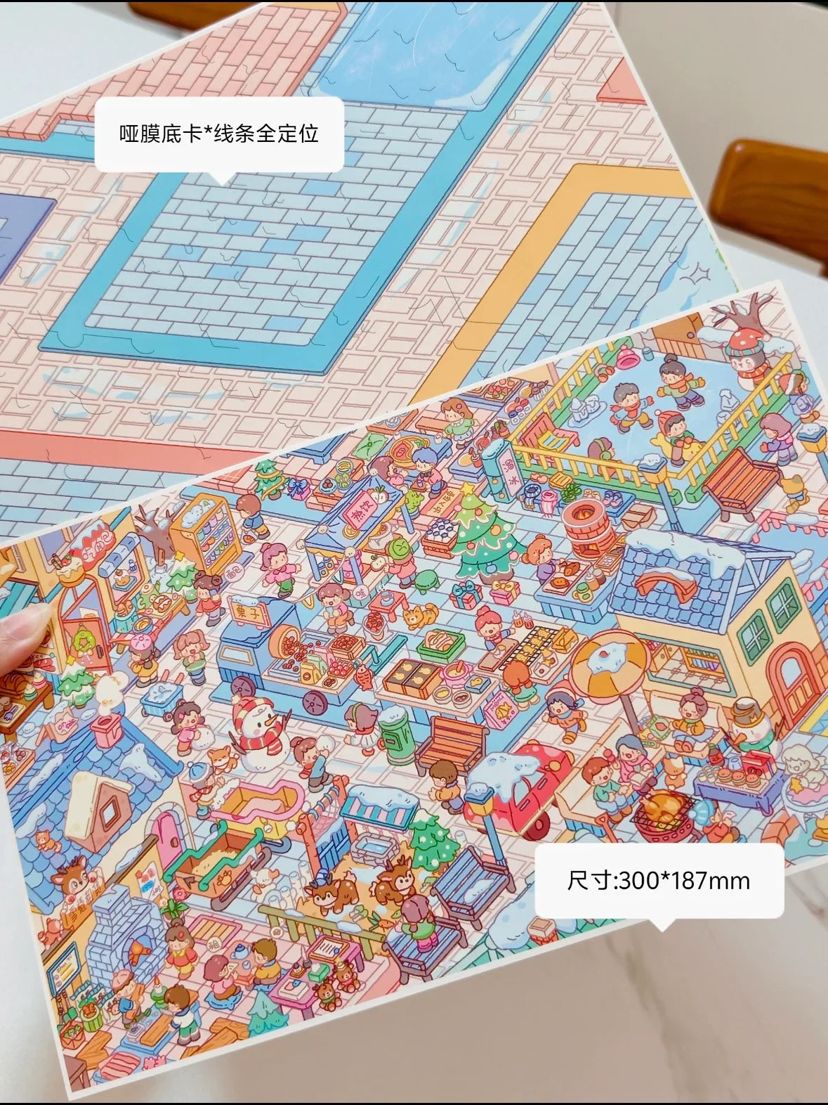 DIY mininature Scene Sticker TeaBag Vol. 25 When Snow Melts and Flowers Bloom - XL 4