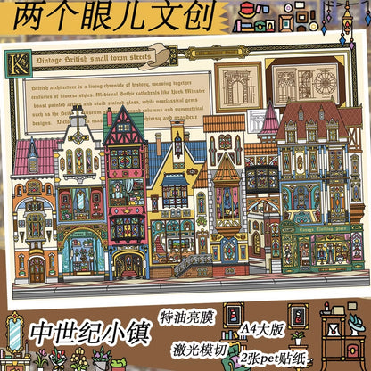 Vol. 6 Venice Water City Castle Cubicle Medieval Town - L