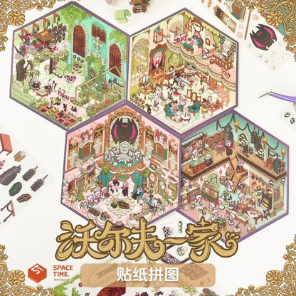 The Wolf Family Wedding Ceremony Beyond the Castle Ladies’ Tea Party Busy Basement - M
