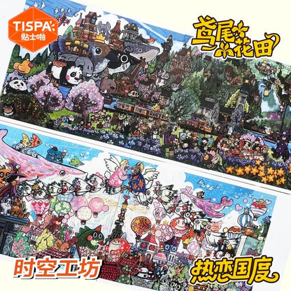 DIY mininature Scene Sticker TISPA Corner of the World Vol. 1 Love Nation Iris Field - XL 3