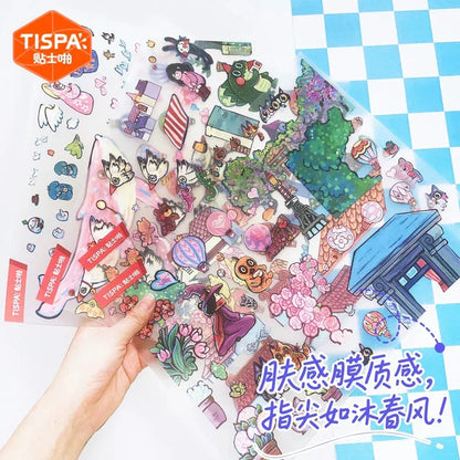 DIY mininature Scene Sticker TISPA Corner of the World Vol. 1 Love Nation Iris Field - XL 4
