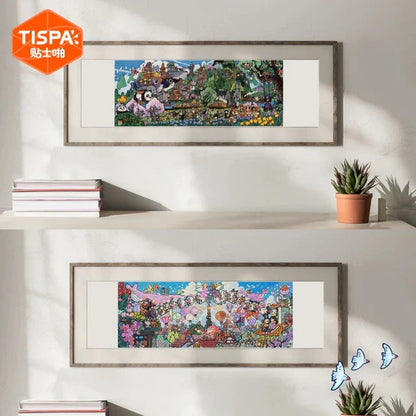 DIY mininature Scene Sticker TISPA Corner of the World Vol. 1 Love Nation Iris Field - XL 5