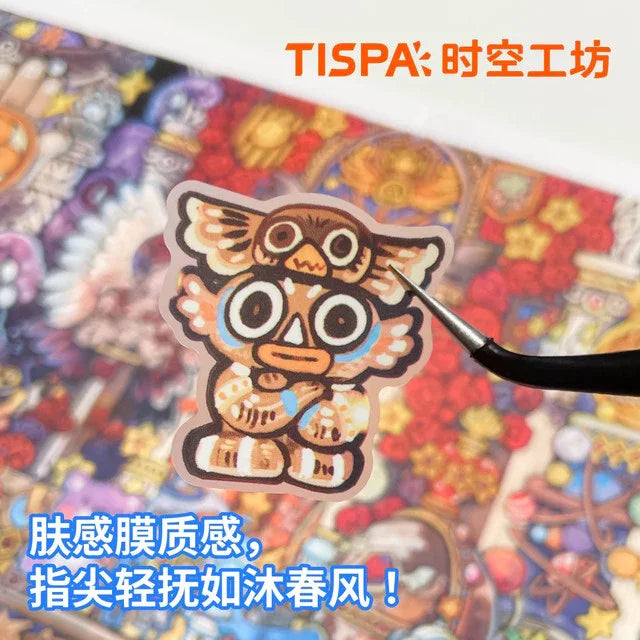 DIY mininature Scene Sticker TISPA Corner of the World vol.3 Magic Platform Attack on Cat - XL 4