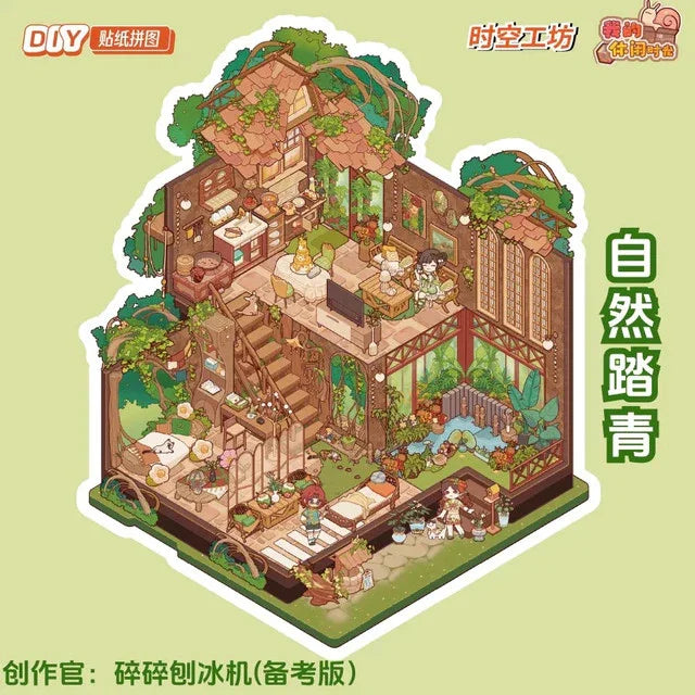 My Leisure Time Vol. 2 Ocean World Pet Home Nature Outing Steampunk - L