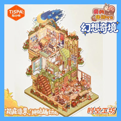DIY mininature Scene Sticker TISPA My Leisure Time Vol. 5 Fantasy Wonderland Fairy Tale Cottage Vacation Time Ideal Home - L 4