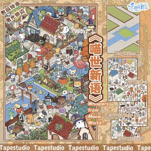 Vol. 1 Meow Market in Boom Whispers from Meow World - L