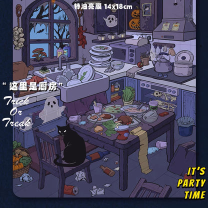 DIY miniature Scene Sticker TRIPAW TRIPAW Sweet Home Vol. 14 Living Room Study Room Kitchen Bedroom - M 2